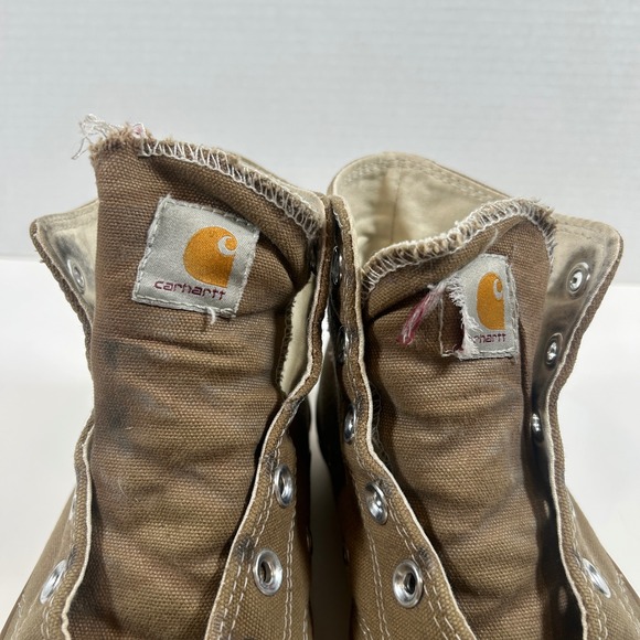 Converse x Carhartt Chuck Taylor All-Star WIP Hamilton Brown Mens 6 Womens 8 - Picture 4 of 11